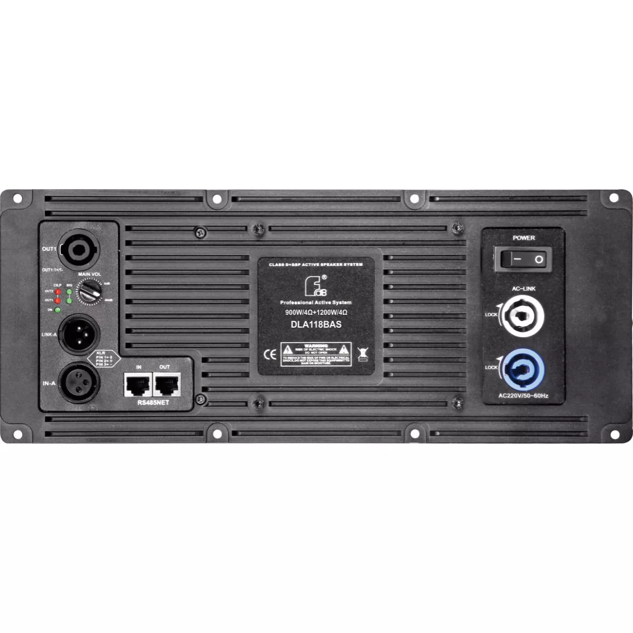 Góc nhìn khác của loa DLA118B - FDB Audio