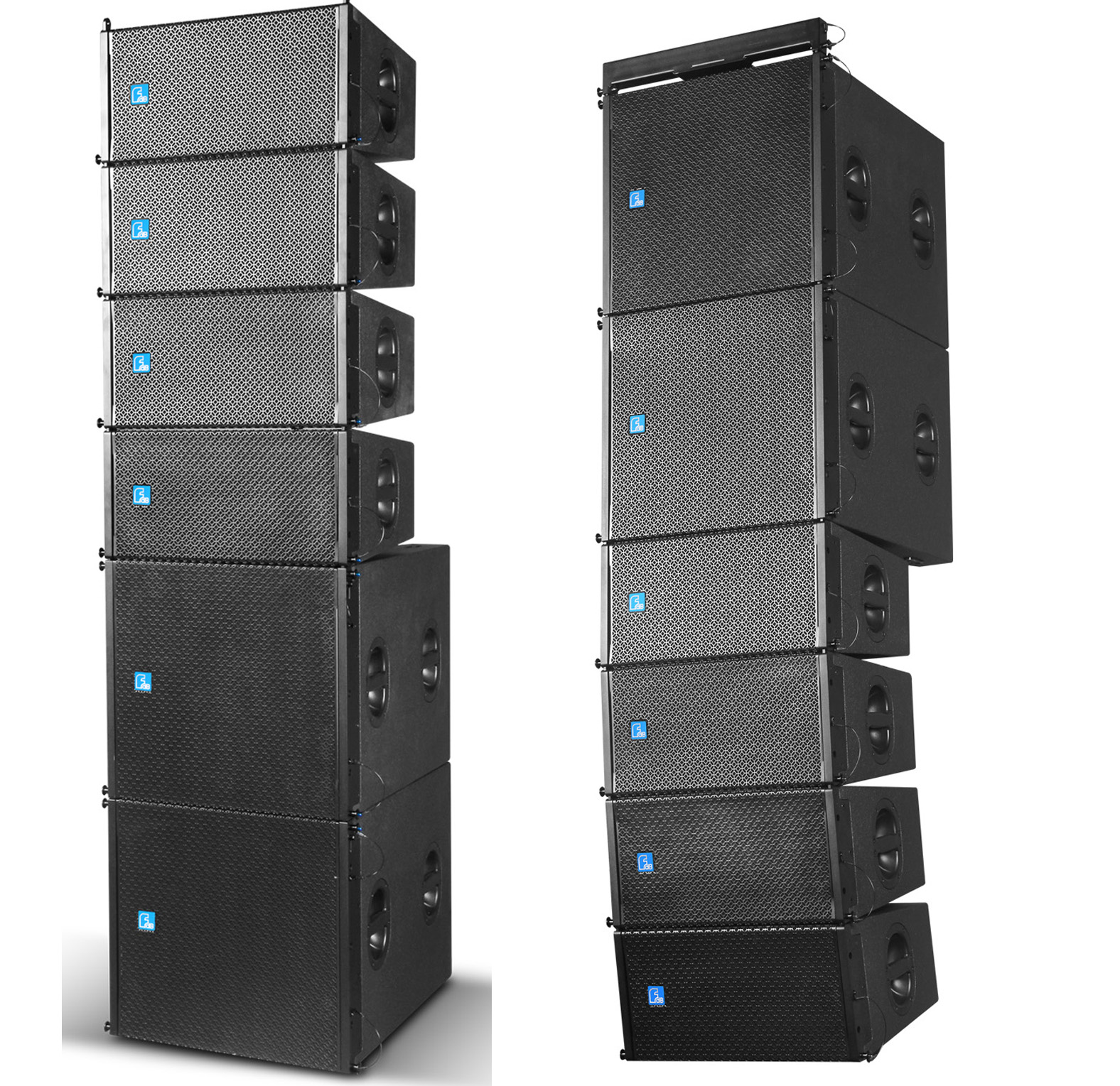 Góc nhìn khác của loa DLA408 - FDB Audio