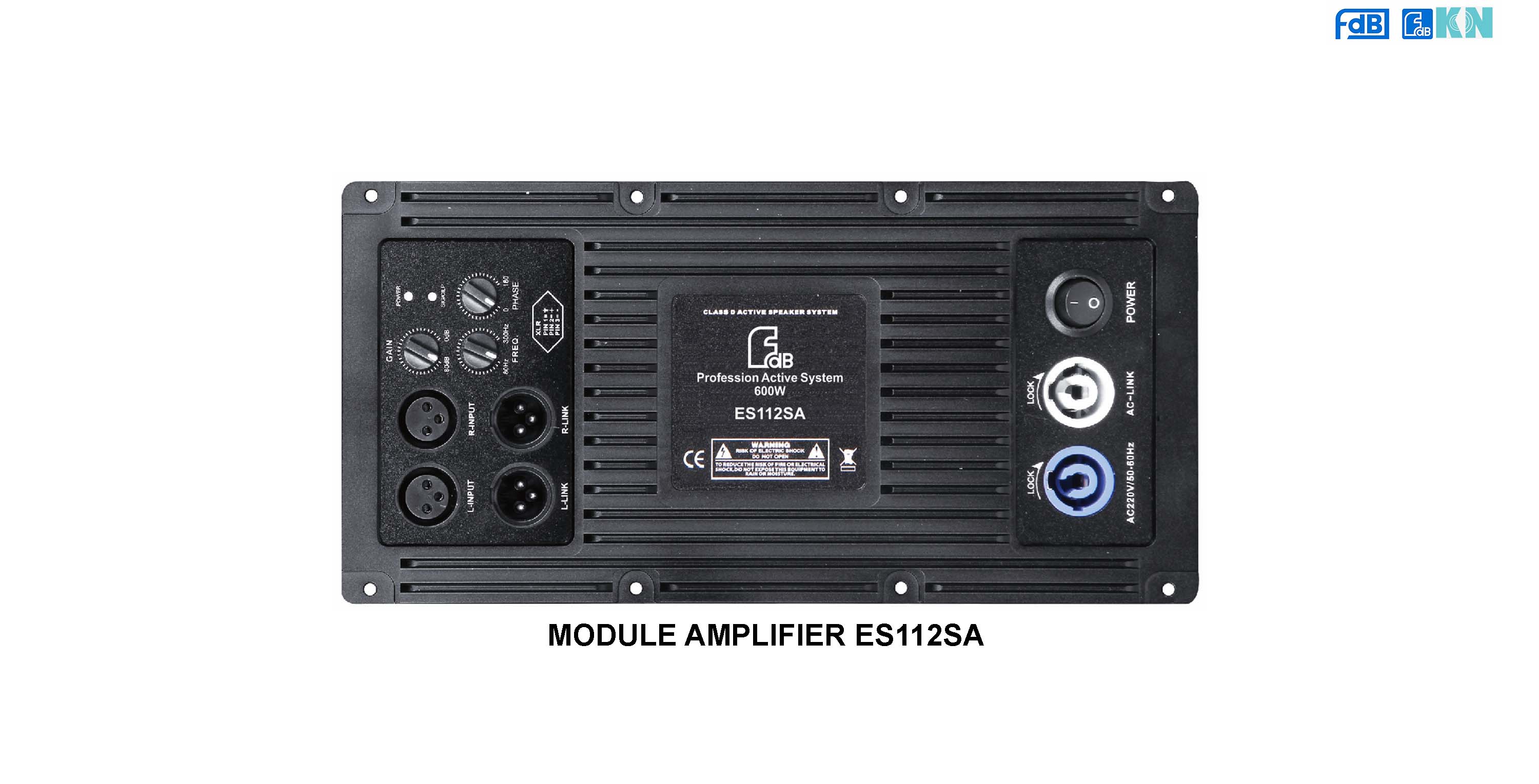 Góc nhìn khác của loa ES112 - FDB Audio
