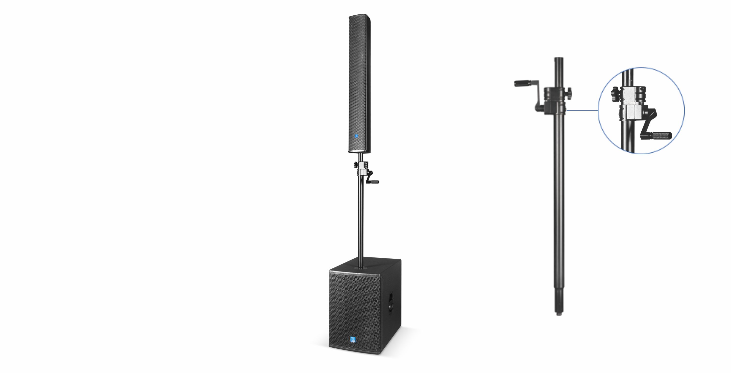 Góc nhìn khác của loa K15B / K15BAS - FDB Audio