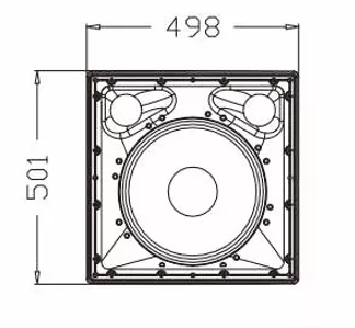 Góc nhìn khác của loa LT115B - FDB Audio