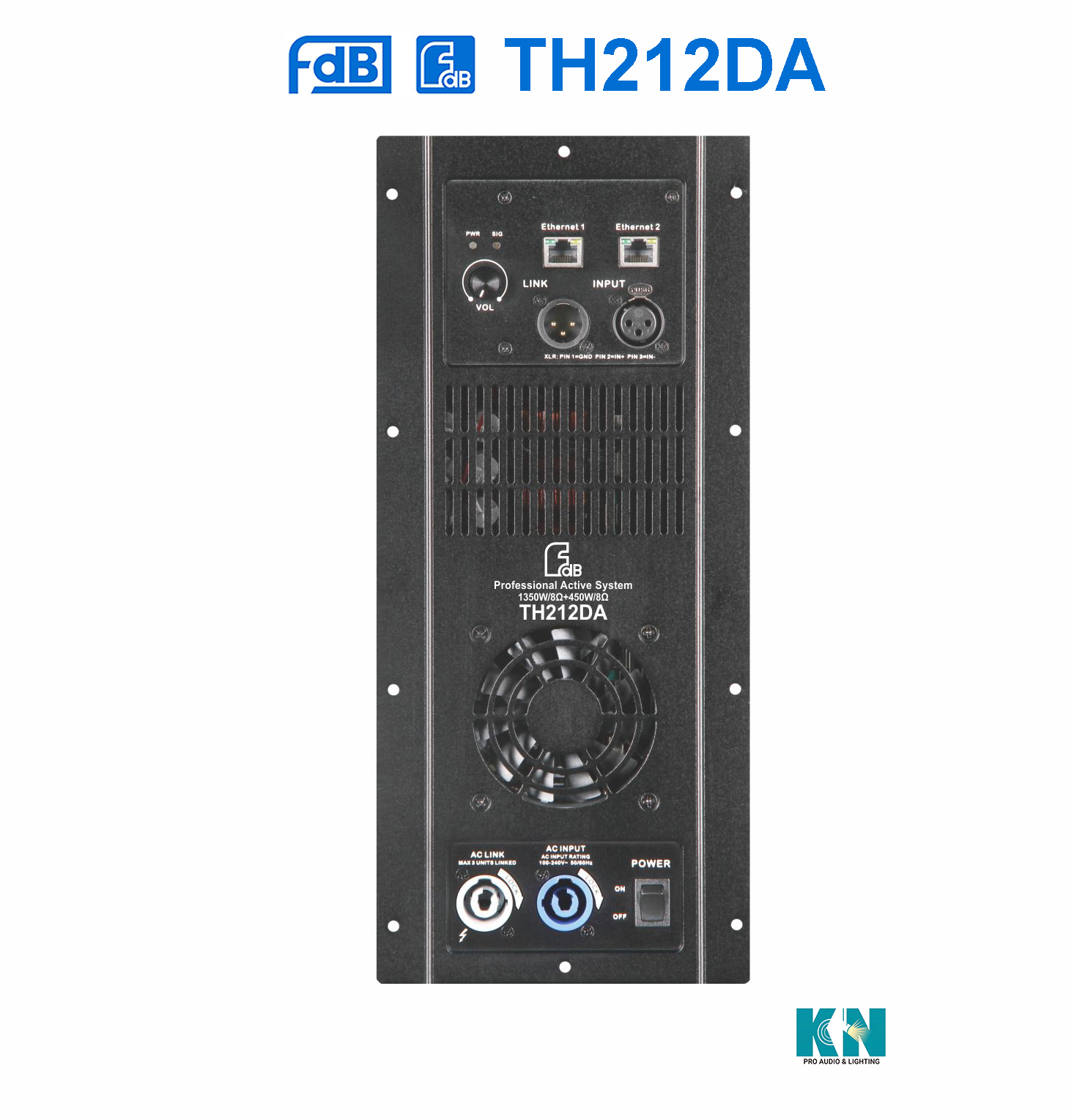 Góc nhìn khác của loa TH212 - FDB Audio