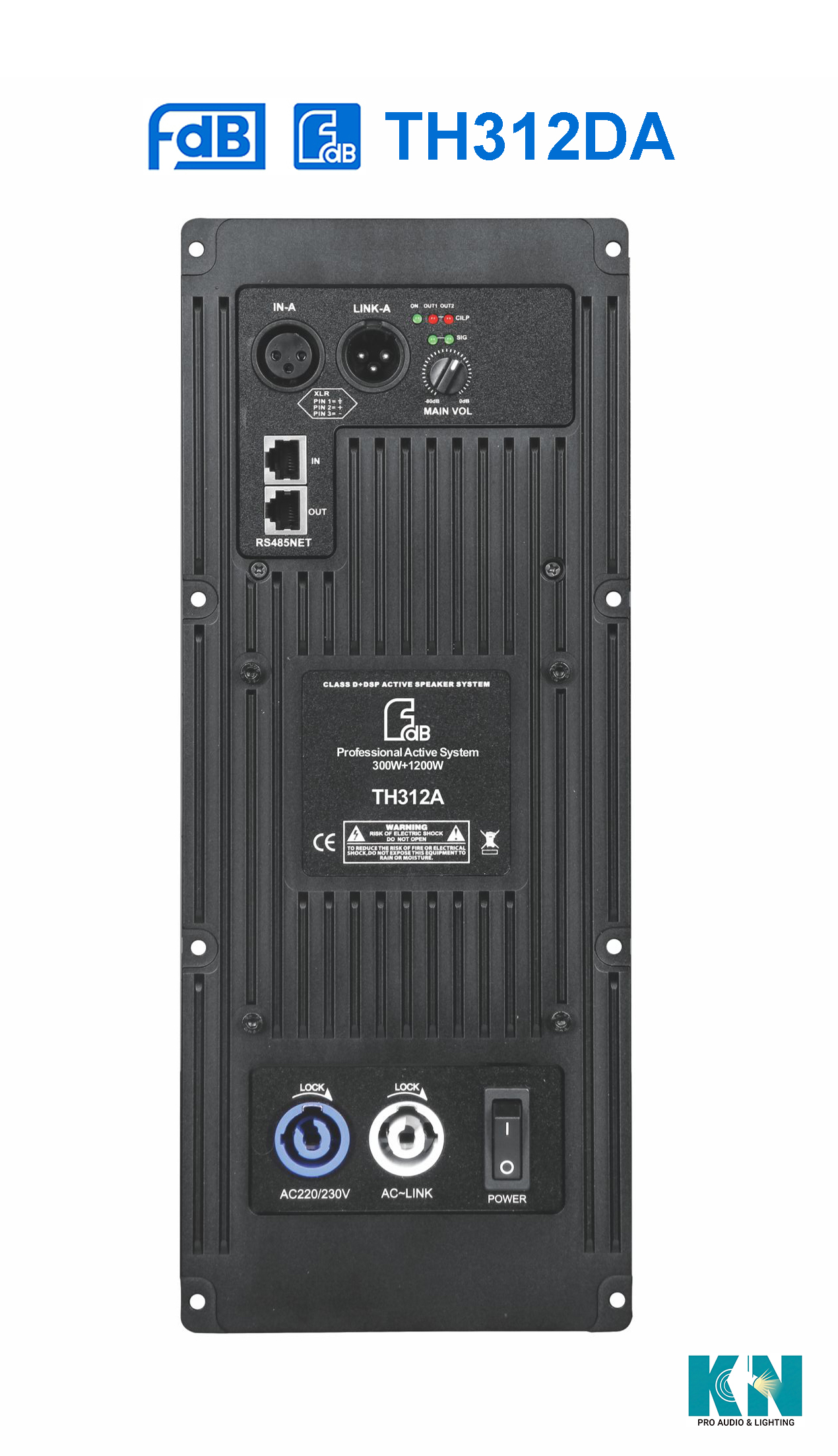 Góc nhìn khác của loa TH312 - FDB Audio