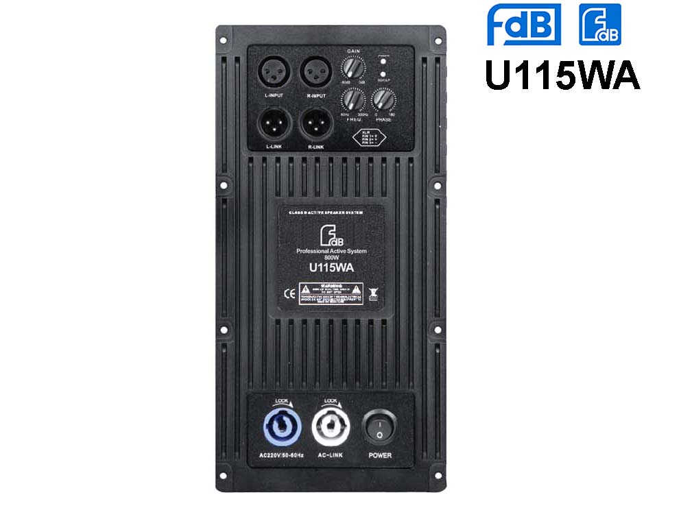 Góc nhìn khác của loa U115W - FDB Audio