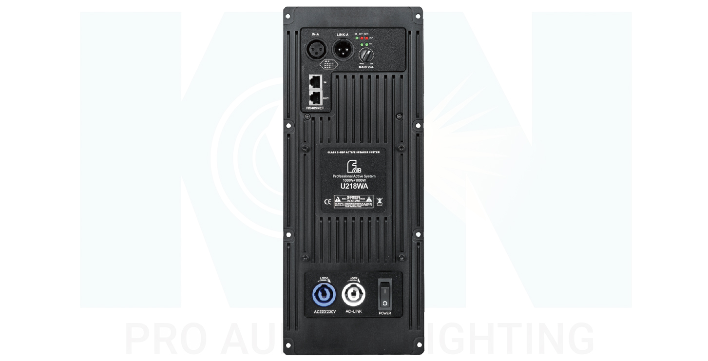 Góc nhìn khác của loa U218W - FDB Audio